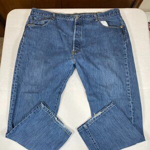 Levi's Original Fit 501 44x30 Cotton Blue Jeans